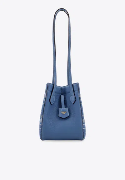 Fendi Mini Origami Leather Shoulder Bag