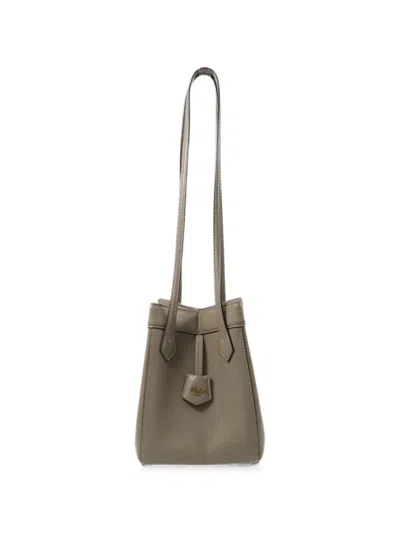 Pre-owned Fendi Mini Origami Shoulder Bag In Neutrals