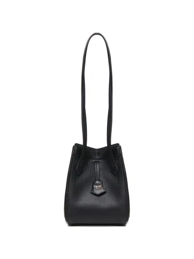 Fendi Mini Origami Tote Bag In Black