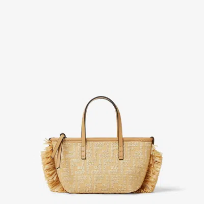 FENDI FENDI MINI ROLL PAGLIA FF/VITE