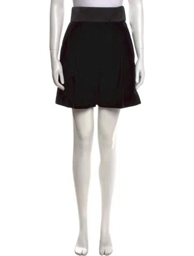Pre-owned Fendi Mini Shorts In Black