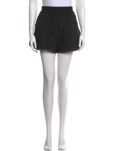 Pre-owned Fendi Mini Shorts In Black