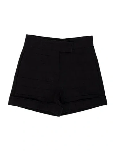 Pre-owned Fendi Mini Shorts In Black