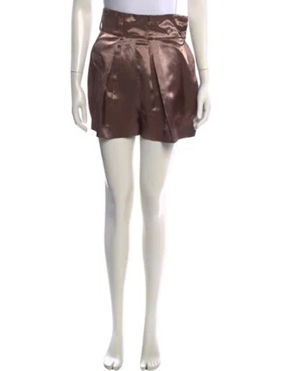 Pre-owned Fendi Mini Shorts In Neutral