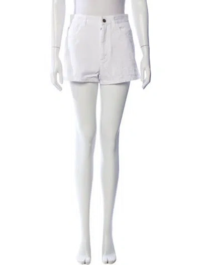 Pre-owned Fendi Mini Shorts In Neutral