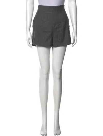 Pre-owned Fendi Mini Shorts W/ Tags In Gray