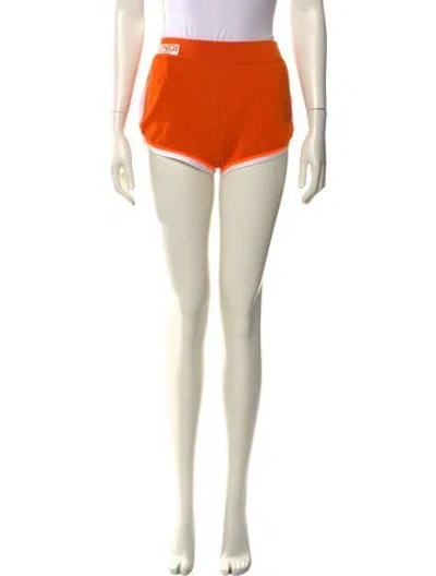 Pre-owned Fendi Mini Shorts W/ Tags In Orange