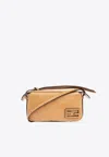 Shop Fendi Mini Simply Leather Shoulder Bag