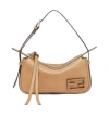 Fendi Simply Mini Leather Bag In Nude