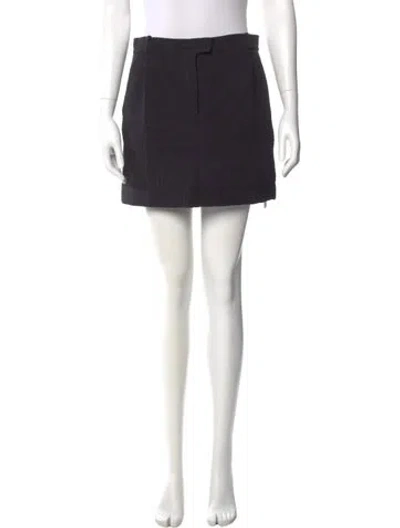 Pre-owned Fendi Mini Skirt In Black