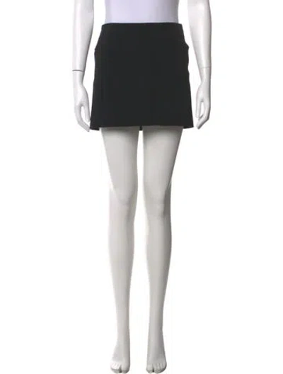Pre-owned Fendi Mini Skirt In Black