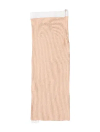 Pre-owned Fendi Mini Skirt In Pink