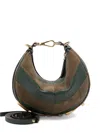 Fendi Women Mini Graphy Hobo Bag In Green
