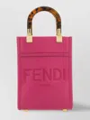 FENDI MINI SUNSHINE HANDBAG TORTOISESHELL HANDLES