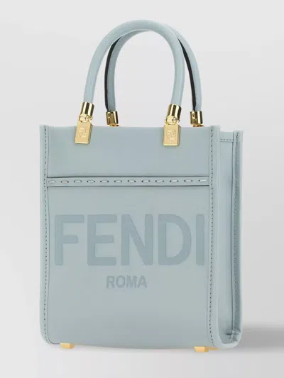 Fendi Mini Sunshine Leather Handbag