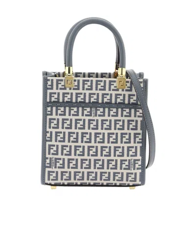 FENDI FENDI FF JACQUARD TOTE BAG
