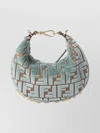 Fendi Mini Graphy Jacquard Shoulder Bag