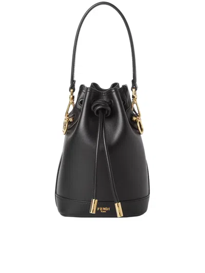 Fendi Minibag Mon Tresor In Leather In Pattern