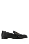 Fendi Nappa Leather Baguette Loafers Fringe Detail