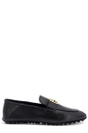 Fendi Baguette Loafer With Ff Motif In Black