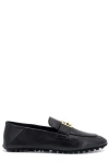 Fendi Baguette Loafer With Ff Motif In Black