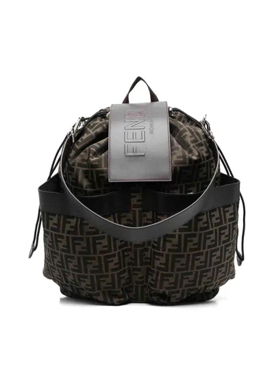 Fendi Backpack In Black
