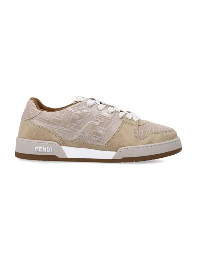 Fendi Modern Match Sneakers For Men In Neutral
