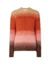 Fendi Mohair And Wool Blend Sweater In Multi