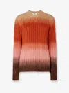 Fendi Mohair And Wool Blend Sweater In Multi