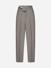 FENDI MOHAIR AND WOOL TROUSERS