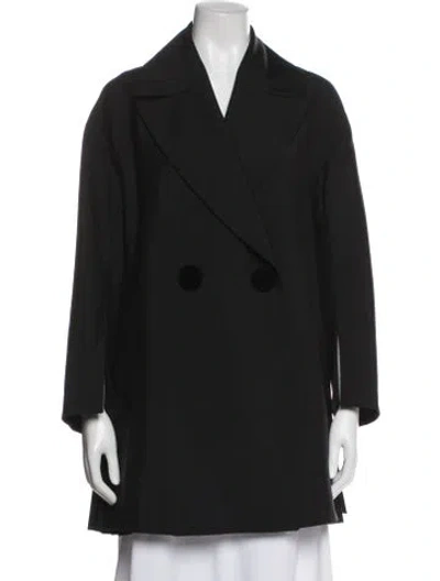 Pre-owned Fendi Mohair Blazer In Black