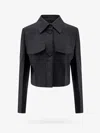 Fendi Deconstructed Tailored Cropped Blazer