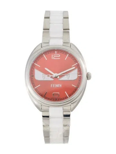 Pre-owned Fendi Momento Bugs Watch, 34mm In Multicolor