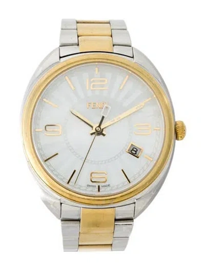 Pre-owned Fendi Momento Watch, 34mm In Multi