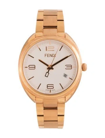 Pre-owned Fendi Momento Watch, 34mm In Multicolor