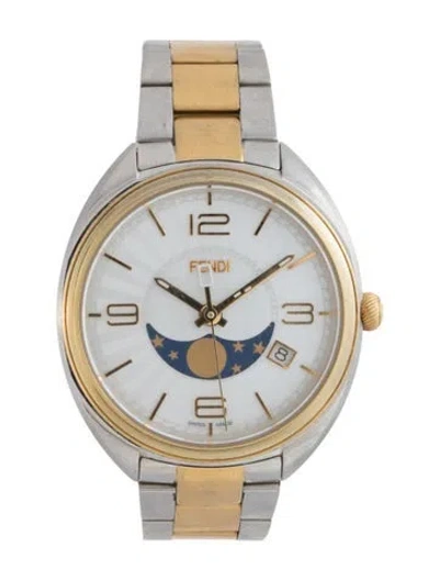 Pre-owned Fendi Momento Watch, 34mm In Multicolor