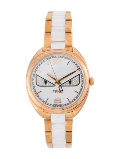 Pre-owned Fendi Momento Watch, 34mm In Multicolor