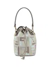 Fendi Beige Mon Tresor Minibag In Multi