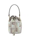 Fendi Beige Mon Tresor Minibag In Multi