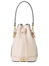 Fendi Pink Calf Leather Bag In Neutral