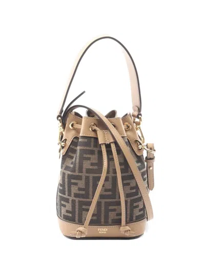 Pre-owned Fendi Mon Tresor Bucket Bag