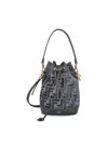 FENDI FENDI MON TRESOR FF MOTIF BUCKET BAG