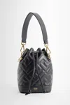 Fendi Mon Tresor Leather Mini Bag In Black