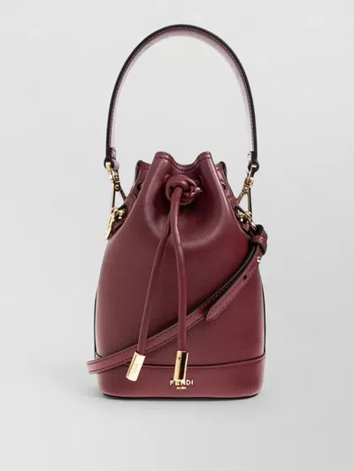Fendi Mon Tresor Leather Mini Bucket Bag