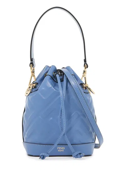 Fendi Mon Tresor Mini Bag In Blue
