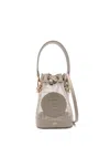 Fendi Mon Tresor Mini Bag In Grau