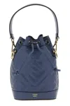 Fendi Borsa A Secchiello Mon Tresor In Pelle Avio  Donna In Blue