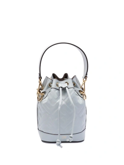 Fendi Mon Tresor Mini Bag In Light Blue