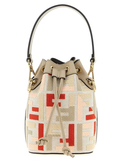 Fendi Mon Tresor Mini Bucket Bag In Multi
