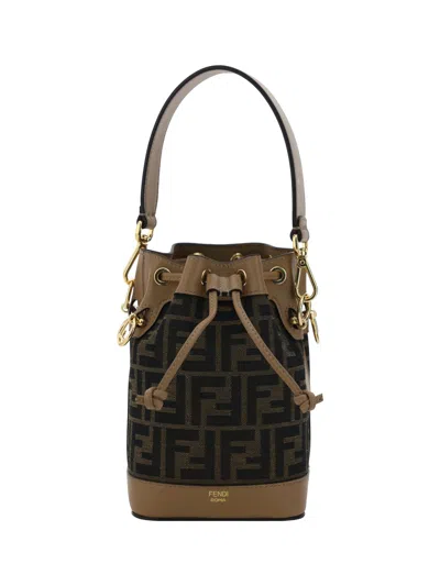 Fendi Mon Tresor Mini Bucket Bag In Multicolor